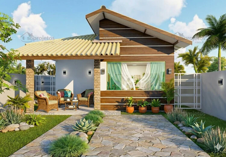 Casa clássica com pomar e amplo quintal verde